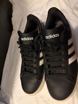 Adidas Black Low-Top Sneakers