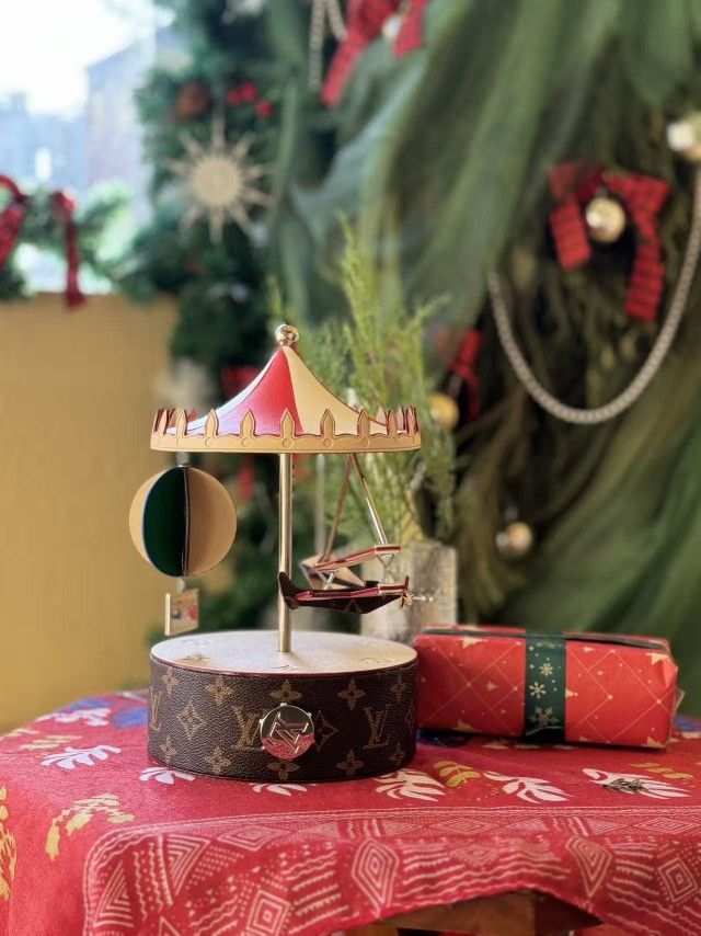 390 [Christmas Gift: Hot Air Balloon Music Box]