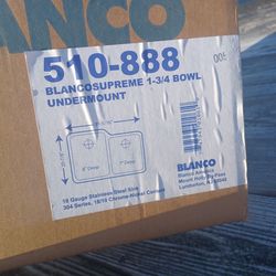 Blanco double sink