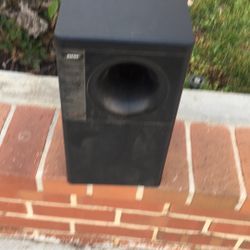 Subwoofer With Speaker And Stands