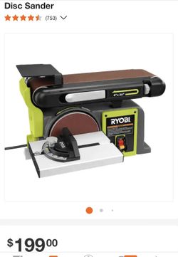 Ryobi Belt And Disc Sander
