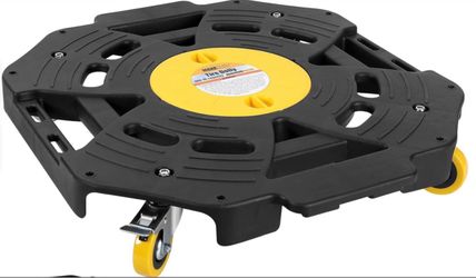 MaxxHaul Heavy Duty Tire Dolly 300 Lb Capacity Rolling Wheel Dolly With 4 Swivel Casters Portable Tire Storage And Transport Mover For Garage Shop And