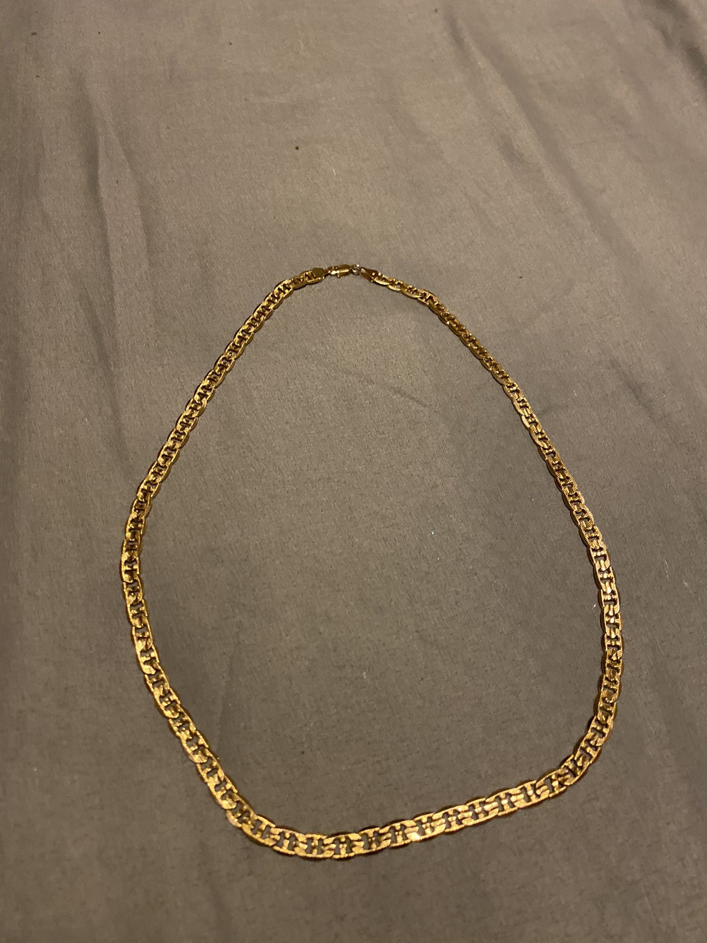 Gold plated chain