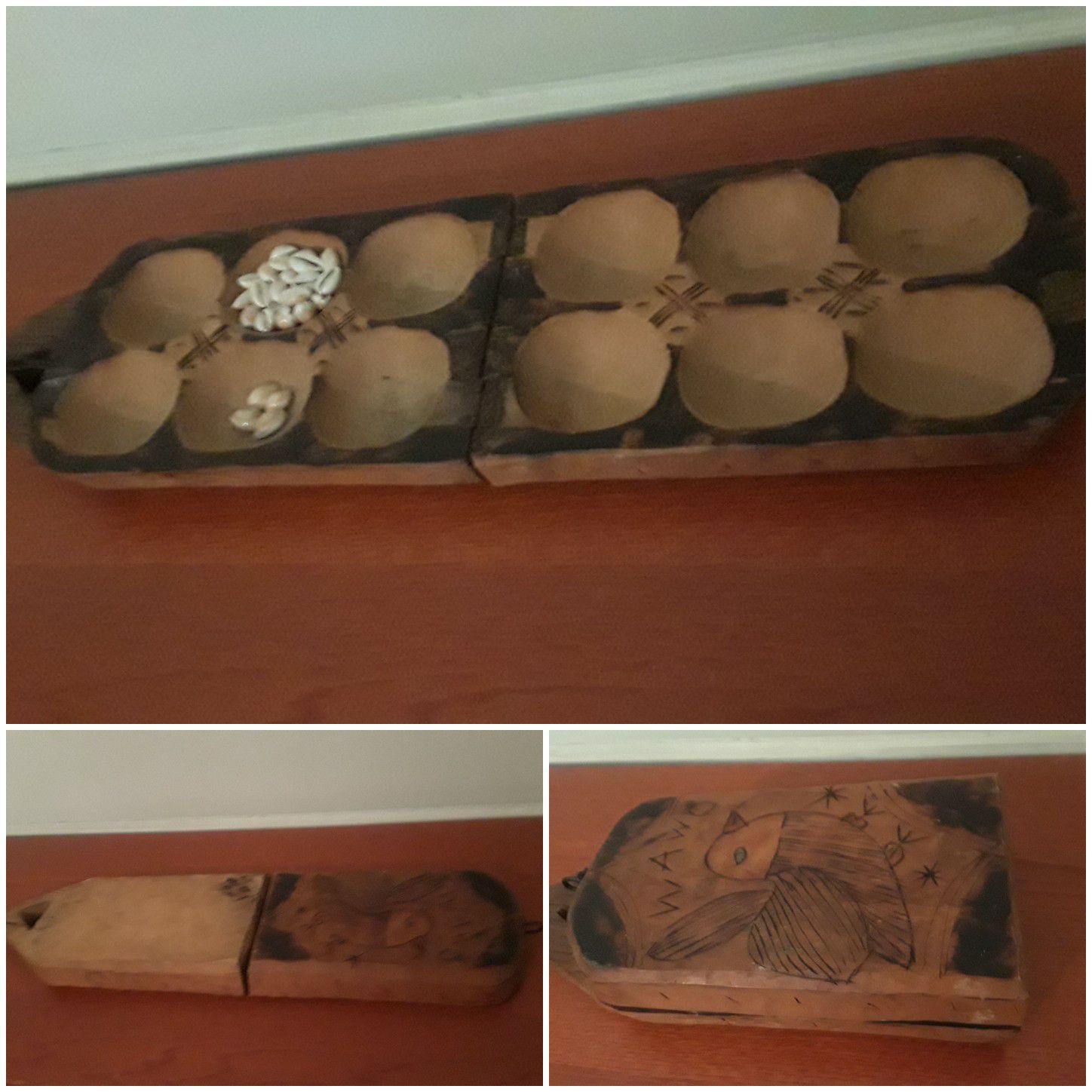 Vintage Mankala Game (Mancala)