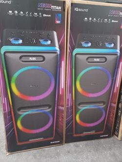 Get Ready For 5 de mayo party.  Loud and powerful Bluetooth Dj Party Speaker by iqsound.  Free 🎤
