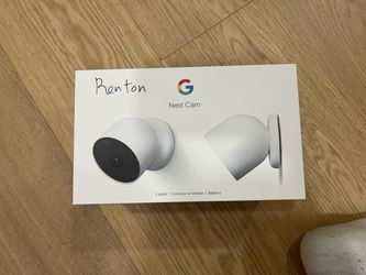 Google Nest Cam (Battery) 2-Pack – Outdoor/Indoor