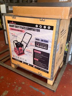 Heavy Duty Plate Compactor/ 6.5 HP Loncin G200F engine
