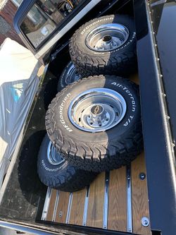 15x8 Rallye Wheels 6 lug
