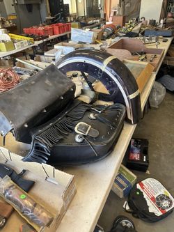 Saddle Bags And Fender