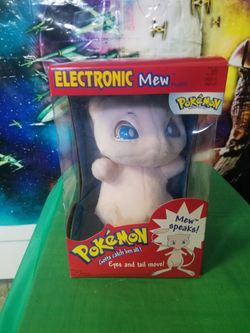 Talking mew hot sale plush