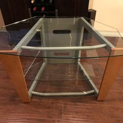 Glass TV Stand