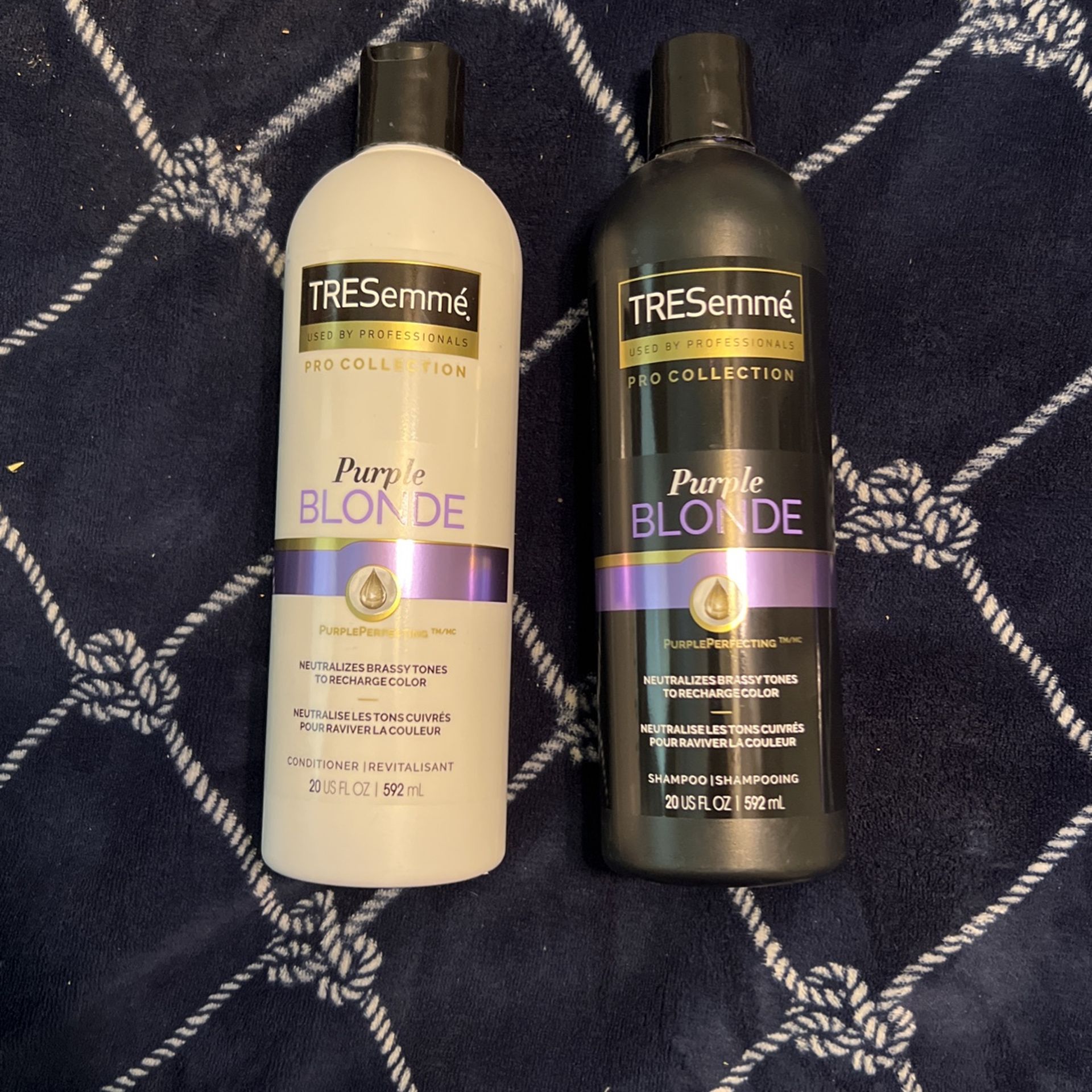 TRESemme Purple Shampoo, Conditioner