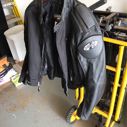 Joe Rocket Motorcycle Jacket - Genuine Leather Men’s Size 2XL
