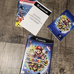 Mario Party 5 (Nintendo GameCube, 2003) CIB Complete Inserts Tested Working