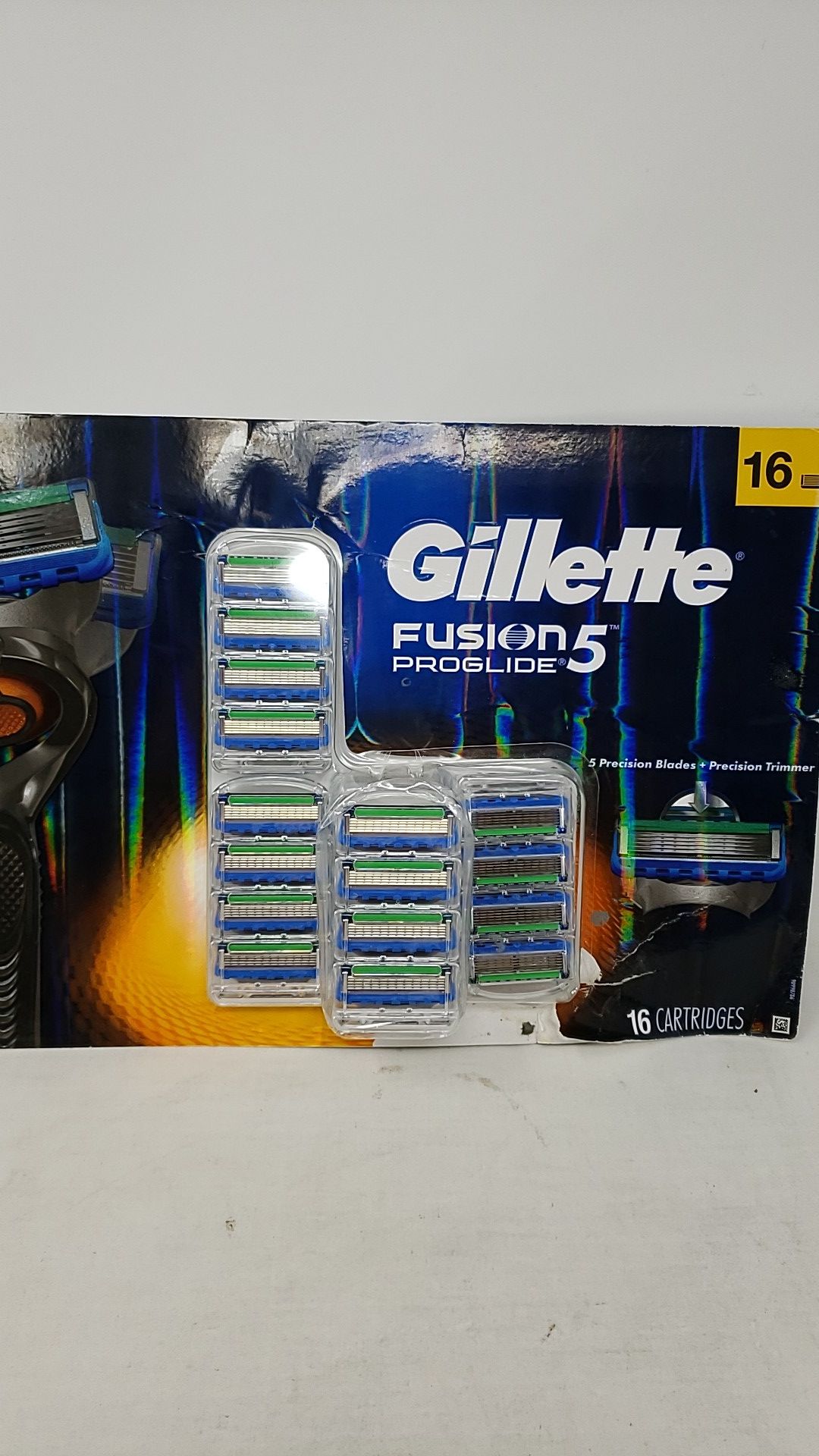 Gillete Fusion 5 Proglide Razor Replacement Cartridges, Set of 16