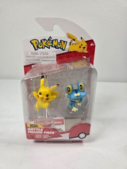 Pokemon Battle Figure Pikachu & Froakie 2-Pack