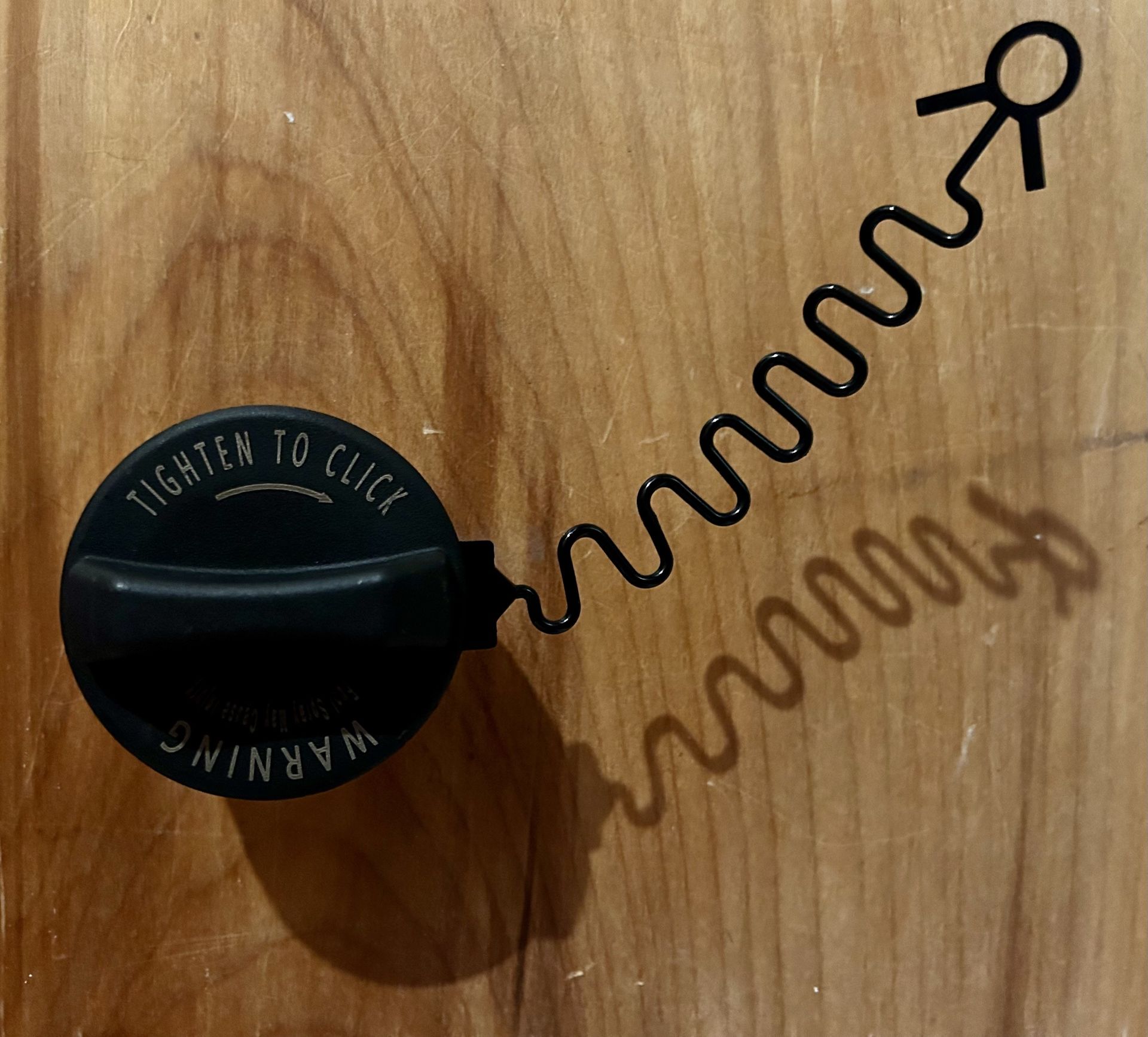 New vehicle gas cap