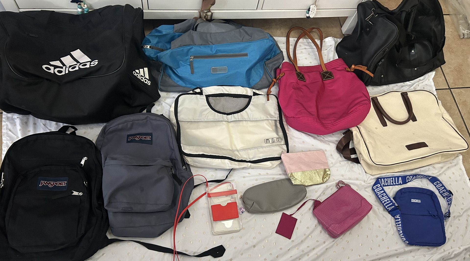 Duffle, Backpack, Bag Lot
