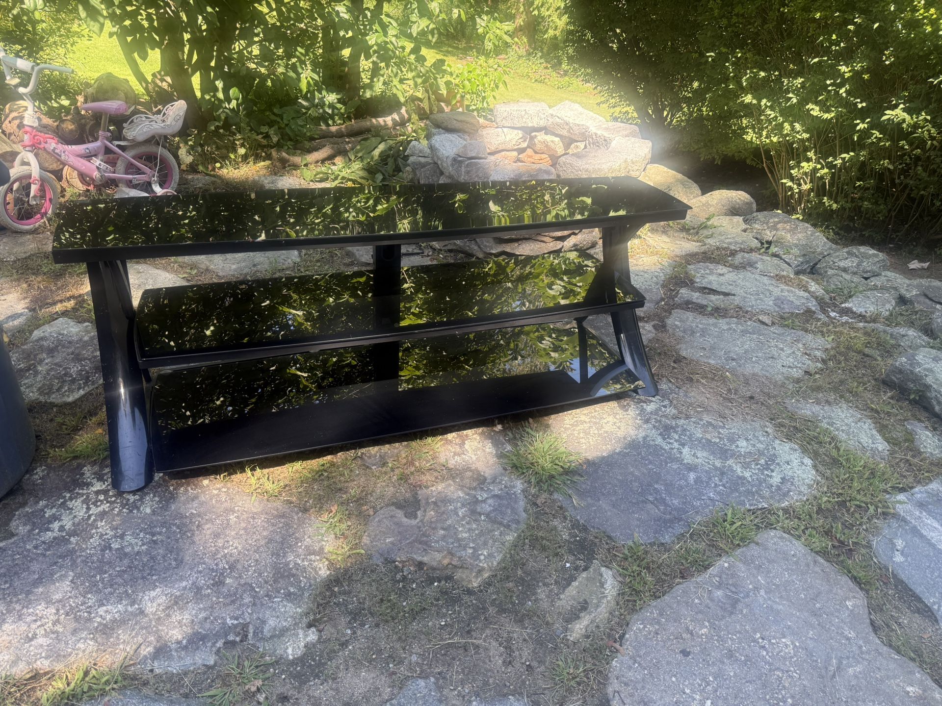 Glass Table Stand