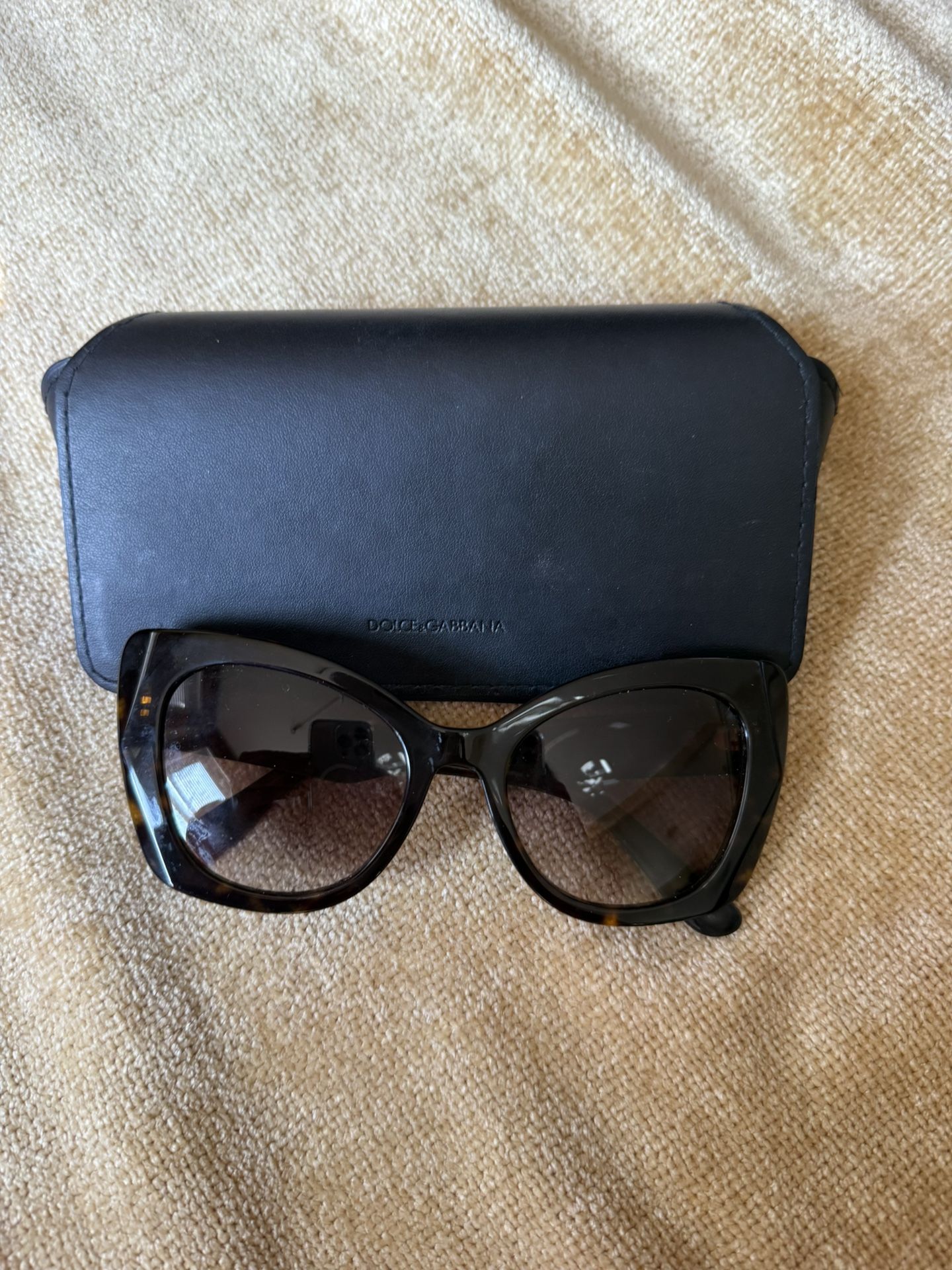 Original Dolce & Gabbana Dark Brown Sunglasses