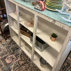 Rustic White Shelf 