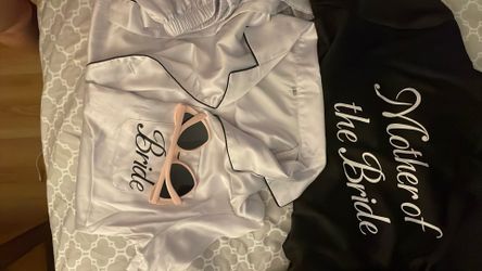 Bride And Mother Of The Bride Pajamas Size L