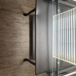 Glass Top Desk