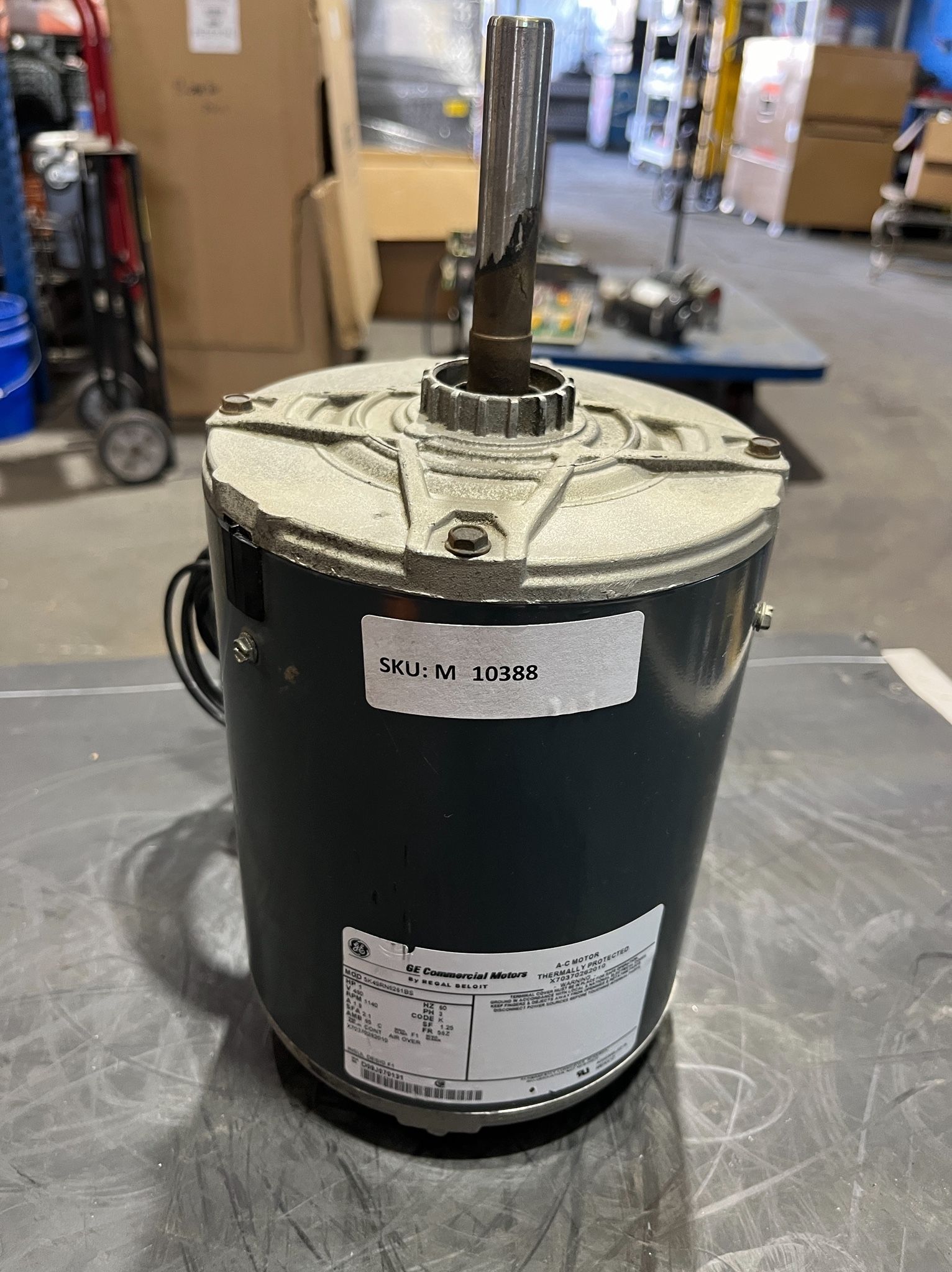 GE Commercial Motors 5K49RN6261BS 1HP 460v 3PH Electric Motor