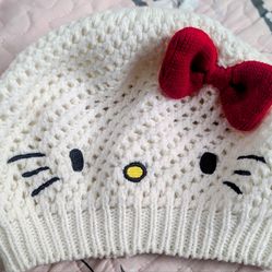 Little girls Hello Kitty beanie