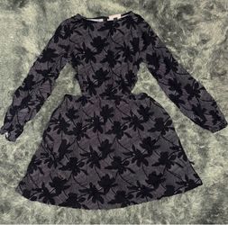 Black Floral Dress (USED)