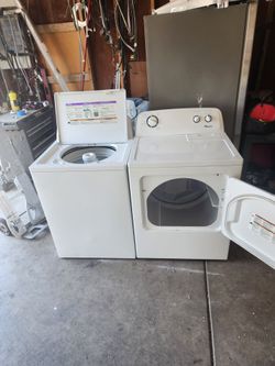 Amana Washer And Electric Dryer Large Capacity
