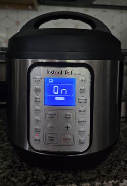 Instant pot Duo plus