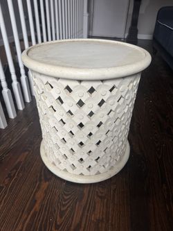 Wood Drum Table
