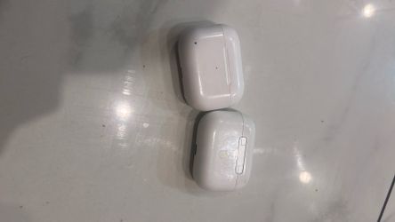 2 cases for airpods pro. (water damage) 