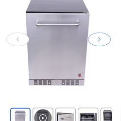 Char-Broil Medallion Built-In Grill Cabinet Refrigerator