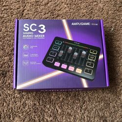 Fifine AMPLIGAME SC3  Gaming Audio Mixer