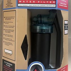 MSR MiniWorks Water Filter Pump Backpacking Camping Purifier