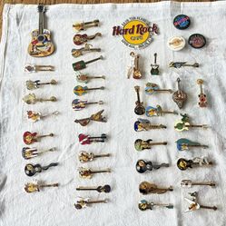 Hard Rock Vintage Collectible Pins 