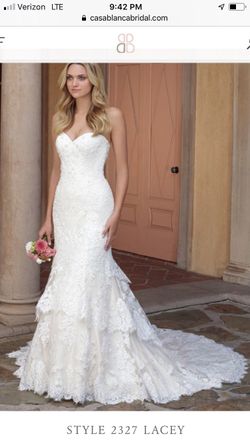 Wedding dress size 8