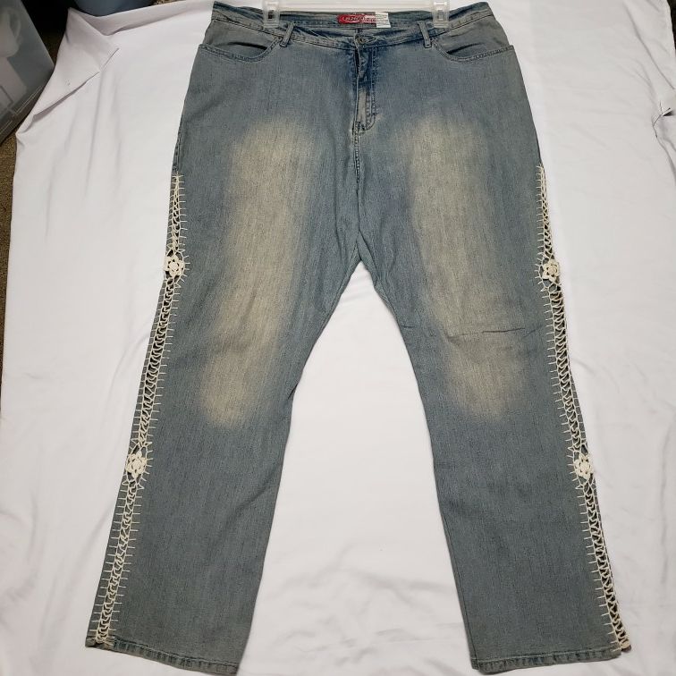 Lazer Jeans Straight Leg Size 22"
