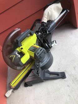 Ryobi Sliding Compound Miter Saw