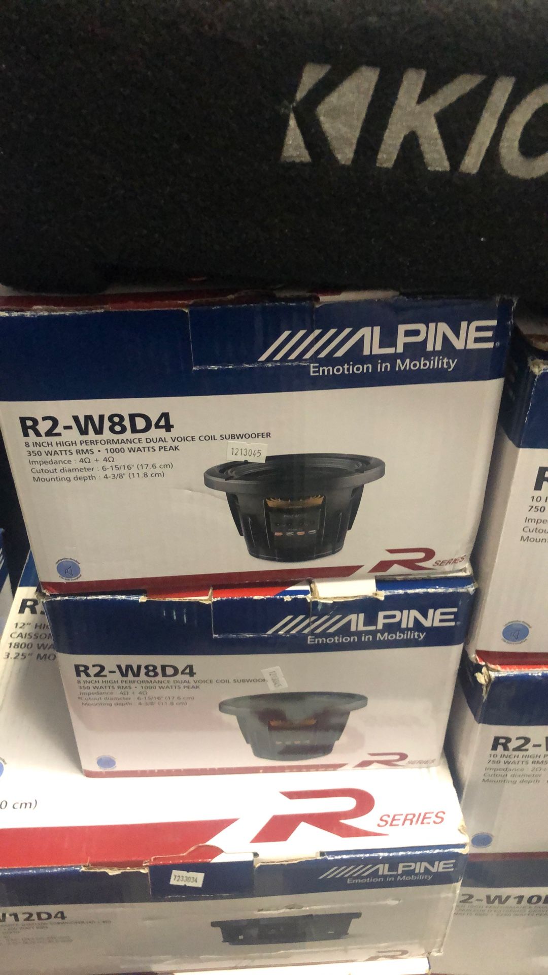 Alpine R2-w8d4 On Sale Today for 179.99