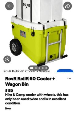 Cooler with Wagon Bin