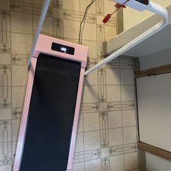 Pink Exercise Treadmill (Walking Pad)