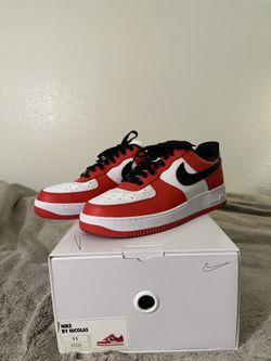 Custom Nike Af1 Chicago Inspired 