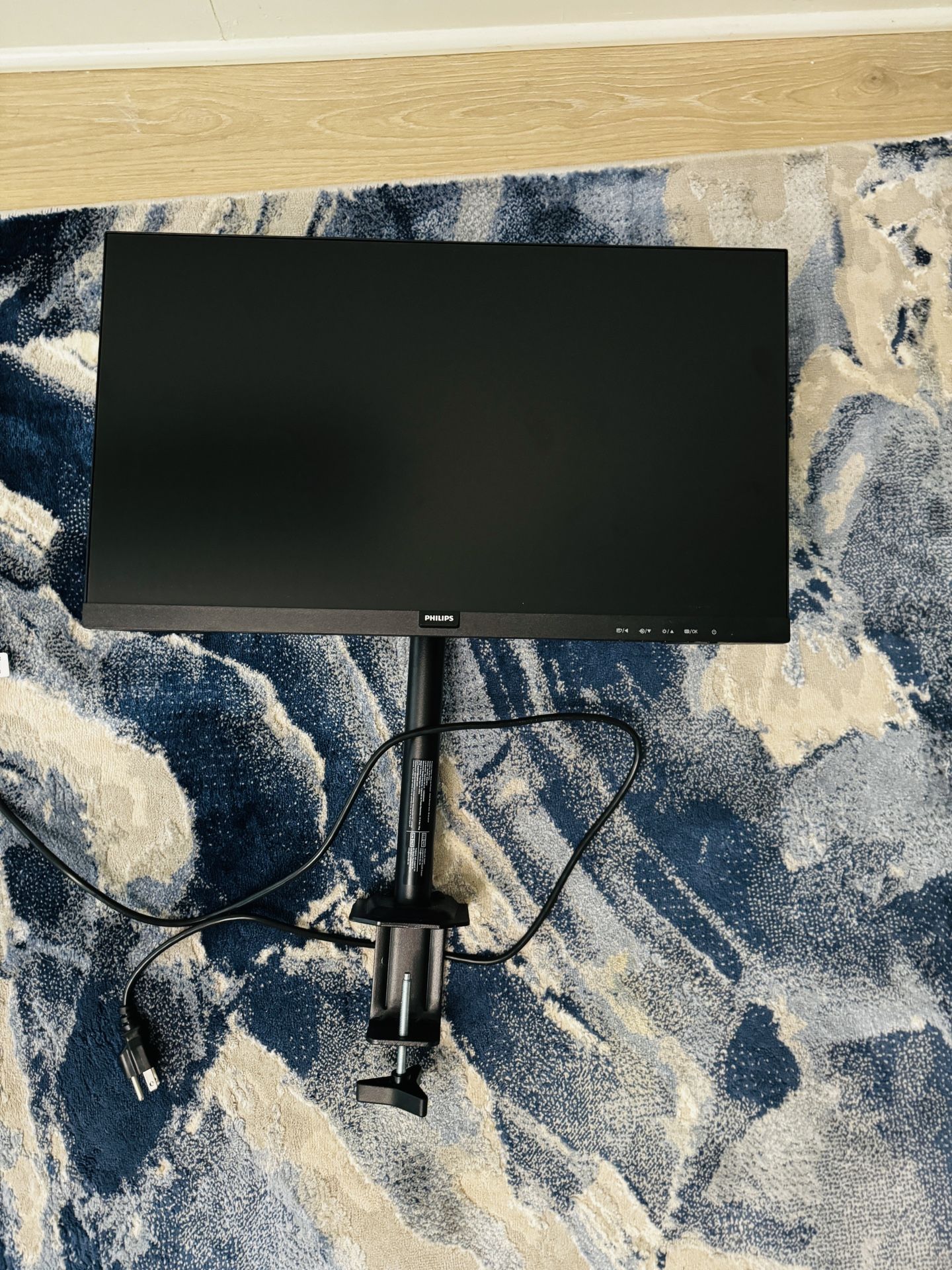 Phillips 22” Computer monitor with Desk Mount