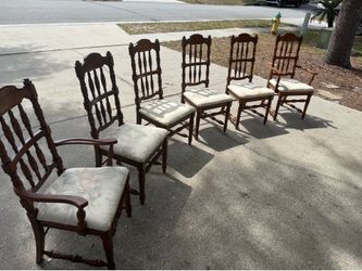 Vintage Thomasville dining chairs - set of 6 (Offers Accepted)