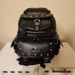 Saddlemen Luggage,Real Leather 
