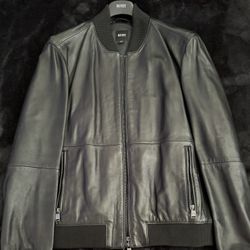 Boss Leather Jacket 