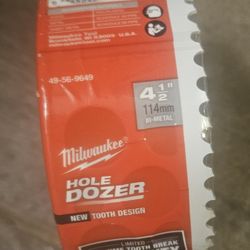 Milwaukee Hole Dozer 4.5"